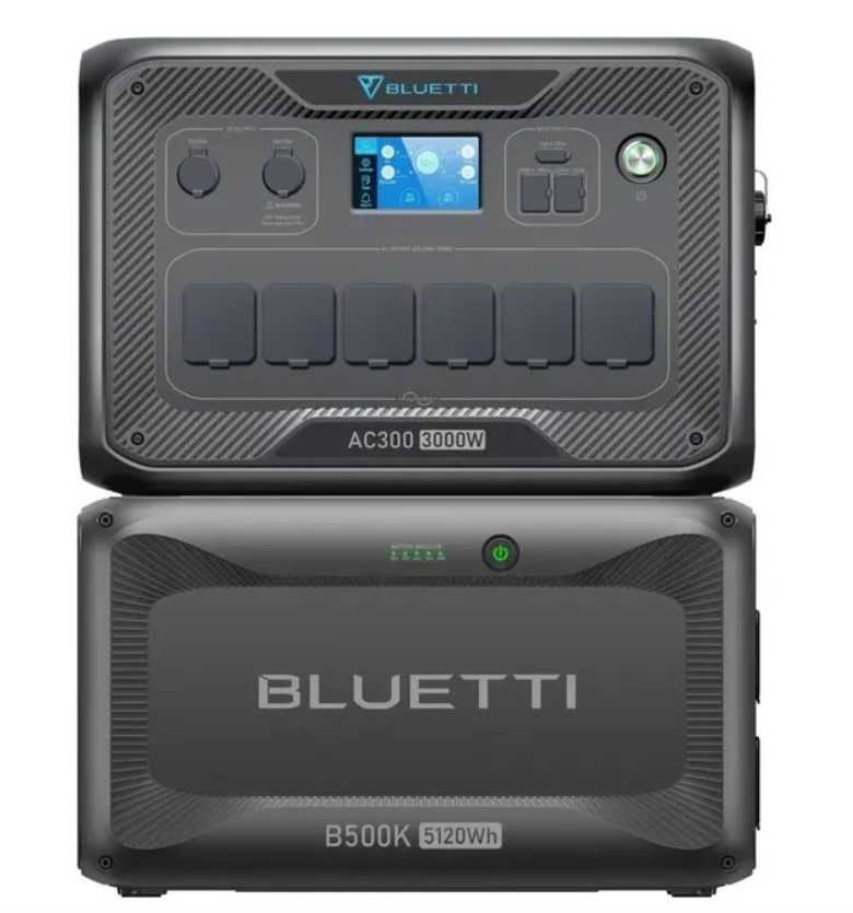 Фото - BLUETTI AC300 3000W + B500K 5120Wh (AC300+B500K)